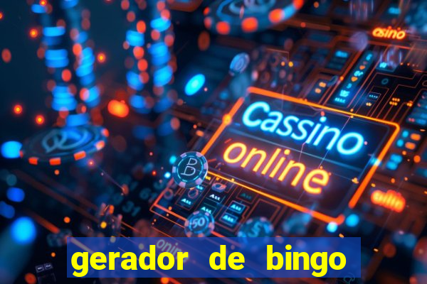 gerador de bingo de palavras